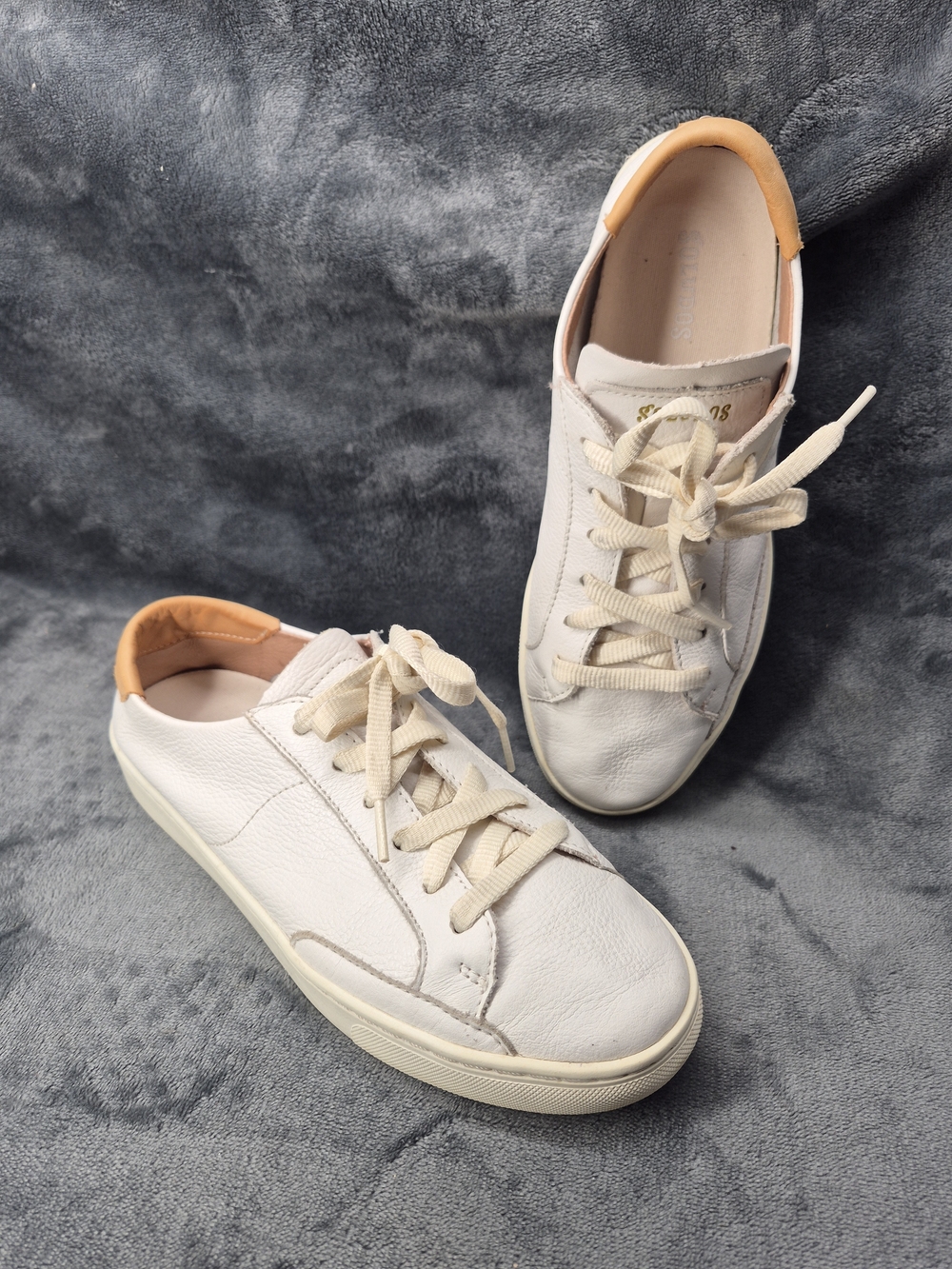 Soludos the original Ibiza classic leather sneaker womens shoes size 8